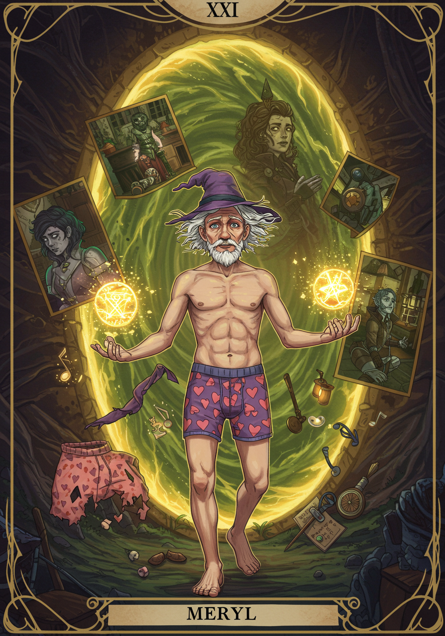 Artwork for The Chronicles of Meryl campaign